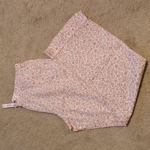 Women's Victoria Secret Pink Leopard print PJ bottom